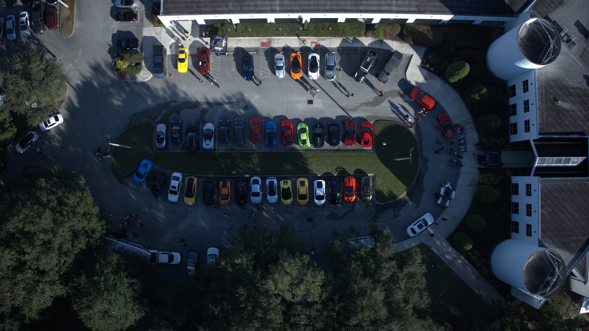 Club cars at a Patrons Club partner event